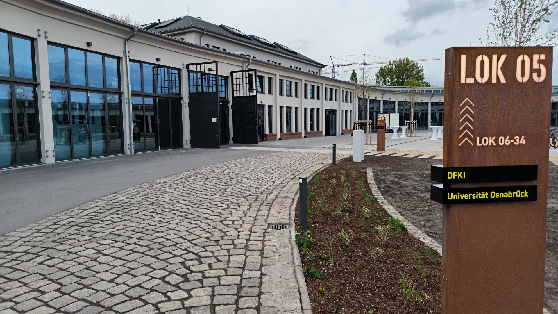 Das Coppenrath Innovation Centre im früheren Ringlokschuppen